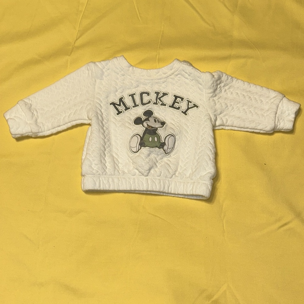 0-3 Month Disney Baby Sweatshirts - Picture 3 of 5
